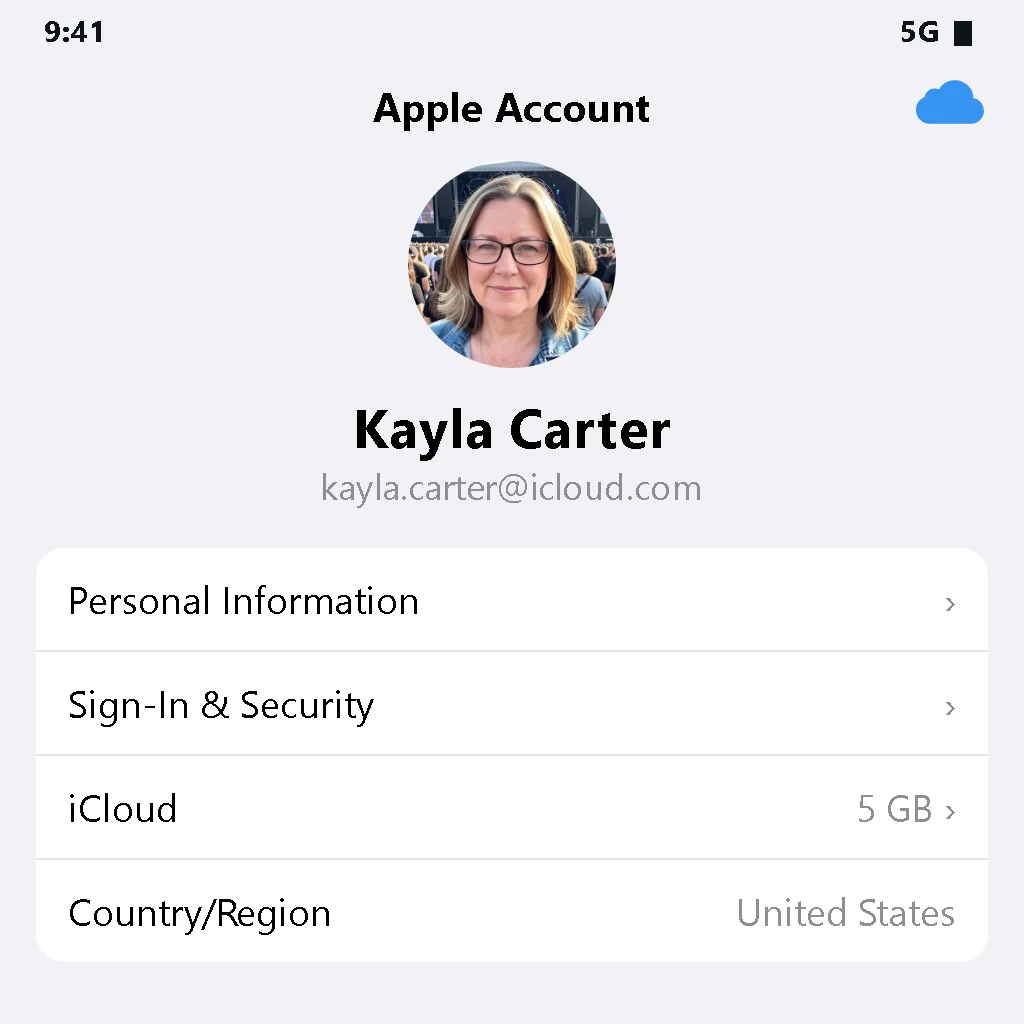 Apple iCloud 账号 | 2FA | 美区 | 已绑定 Mac 和手机 | App Store 已激活 | @icloud.com